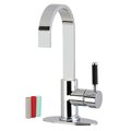 Kingston Brass Kaiser One-Handle 1-Hole Deck Mounted Bar Faucet, Chrome LS8611DKL